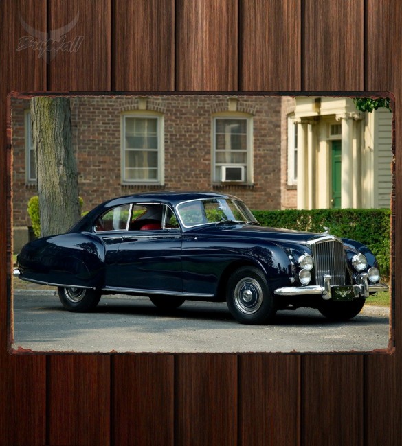Металлическая табличка Bentley R-Type Continental Fastback 033